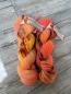 Preview: Sockenwolle 4-fach mit recyceltem Polyamid-Orangen medley