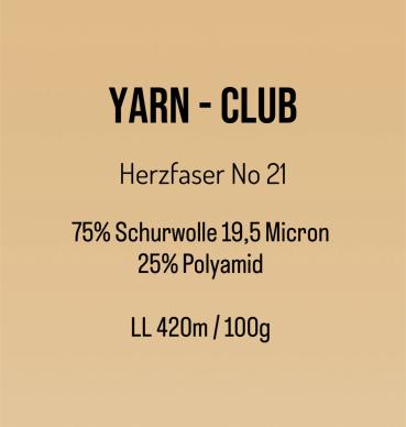 No 21 Yarn - Club klein buchbar bis 28.06.2026