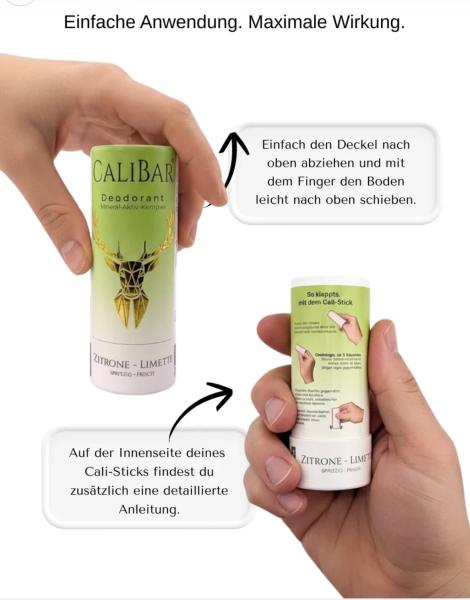 Calibar Deodorant - Zitrone-Limette