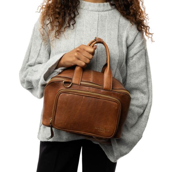 Project 39 – Ledertasche „Walnut Gold“ von Re:Designed