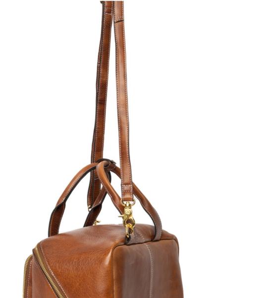 Project 39 – Ledertasche „Walnut Gold“ von Re:Designed