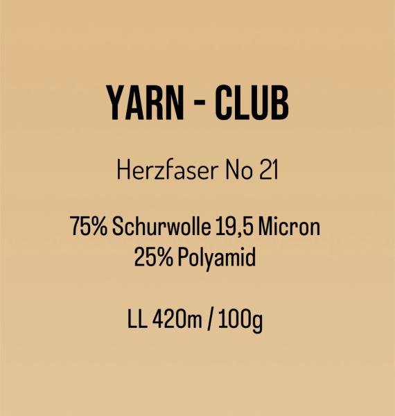 No 21 Yarn - Club klein buchbar bis 28.06.2026